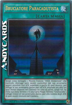 BRUCIATORE PARACADUTISTA