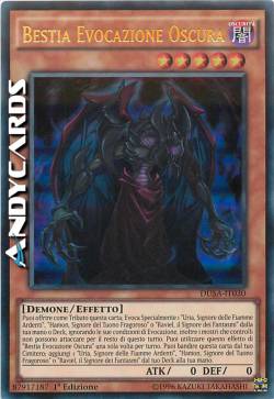 BESTIA EVOCAZIONE OSCURA