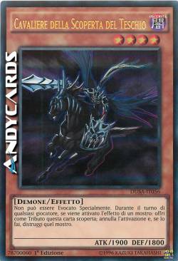 CAVALIERE DELLA SCOPERTA DEL TESCHIO