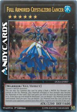 LANCIERE CRYSTALZERO ARMATURA COMPLETA