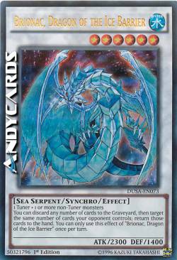 BRIONAC, DRAGO DELLA BARRIERA DI GHIACCIO