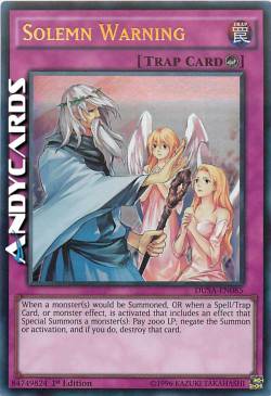 AVVERTIMENTO SOLENNE