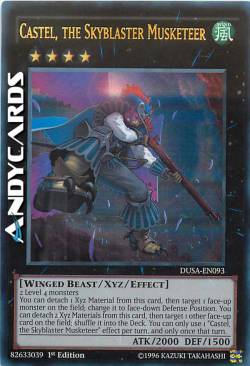 CASTEL, IL MOSCHETTIERE SPACCACIELO