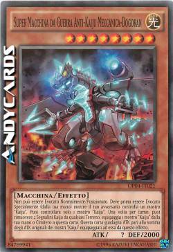 SUPER MACCHINA DA GUERRA ANTI-KAIJU MECCANICA-DOGORAN