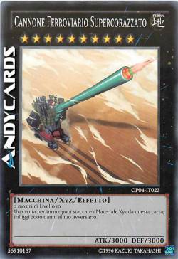 CANNONE FERROVIARIO SUPERCORAZZATO