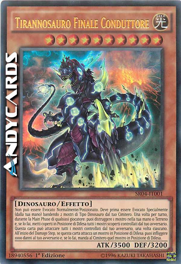 Yugioh! Ultimate Conductor Tyranno Sr04-en001 Ultra | Meses Sin Interés