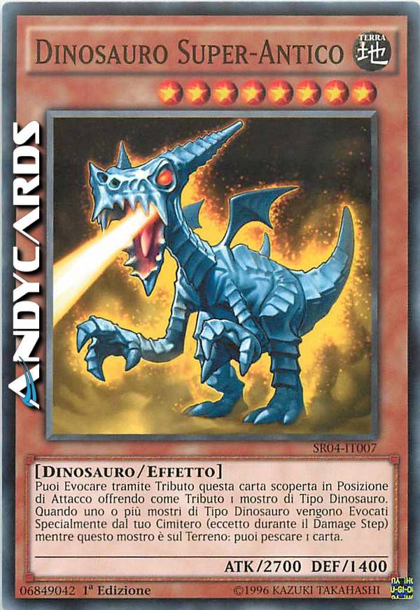 Super-Ancient Dinobeast - LODT-EN088 - Ultimate Rare - 1st Edition Near Mint - Y