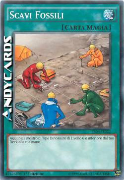 SCAVI FOSSILI