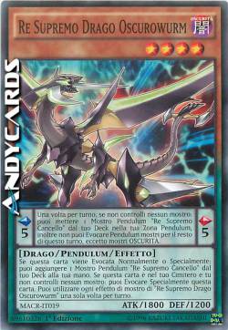 RE SUPREMO DRAGO OSCUROWURM