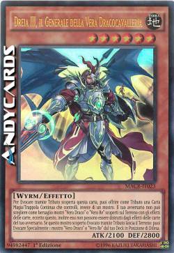 DREIA III, IL GENERALE DELLA VERA DRACOCAVALLERIA