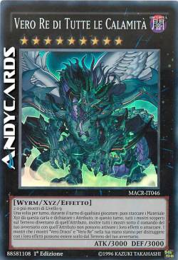 VERO RE DI TUTTE LE CALAMITÀ