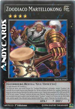 ZOODIACO MARTELLOKONG