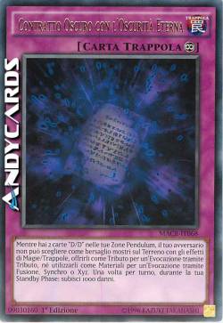 CONTRATTO OSCURO CON L'OSCURITÀ ETERNA