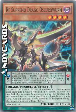 RE SUPREMO DRAGO OSCUROWURM
