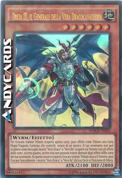 DREIA III, IL GENERALE DELLA VERA DRACOCAVALLERIA