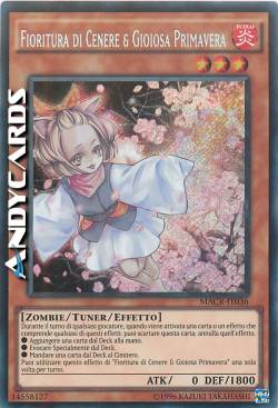 FIORITURA DI CENERE & GIOIOSA PRIMAVERA