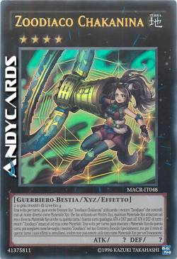 ZOODIACO CHAKANINA