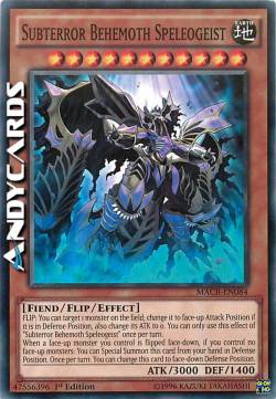 BEHEMOTH SUBTERRORE SPELEOLOGO