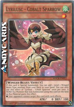 LIRILUSC - PASSERO COBALTO