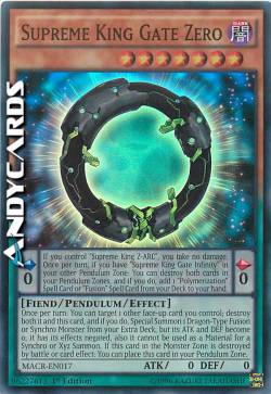 RE SUPREMO CANCELLO ZERO