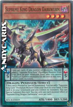 RE SUPREMO DRAGO OSCUROWURM