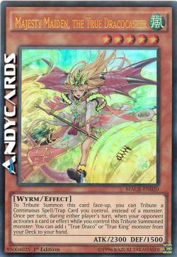 MADAMIGELLA DELLA MAESTOSITÀ, LA VERA DRACOLANCIATRICE