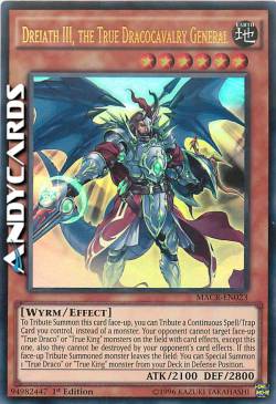 DREIA III, IL GENERALE DELLA VERA DRACOCAVALLERIA