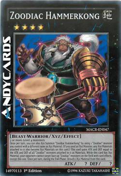 ZOODIAC HAMMERKONG