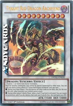 ARCIDEMONE DRAGO ROSSO TIRANNO