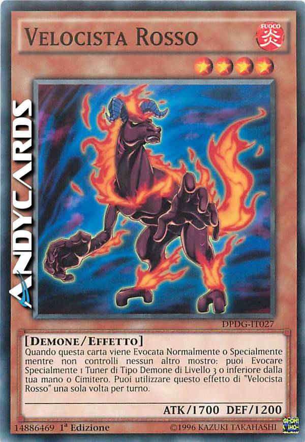 yugioh card sprinter YU-GI-OH! - Red (HSRD-EN015) - High-Speed Riders - 1st Edition Yugioh red sprinter super rare