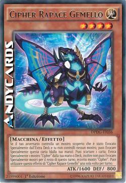 CIPHER RAPACE GEMELLO