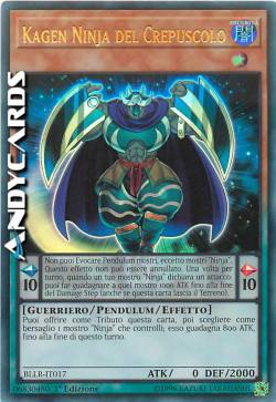 KAGEN NINJA DEL CREPUSCOLO