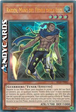 RAIDEN, MANO DEL FEDELE DELLA LUCE