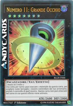 NUMERO 11: GRANDE OCCHIO