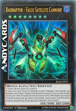 RAIDRAPTOR - FALCO SATELLITE CANNONE