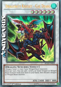 CAVALIERE DRAGUNITÀ - GAE DEARG