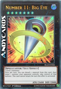 NUMERO 11: GRANDE OCCHIO