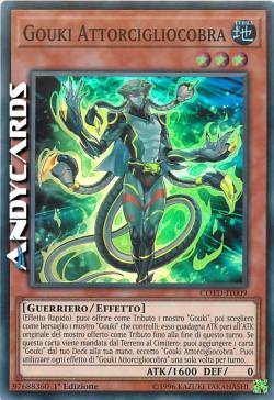 GOUKI ATTORCIGLIOCOBRA