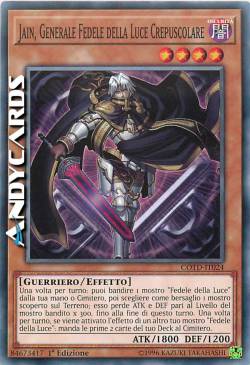 JAIN, GENERALE FEDELE DELLA LUCE CREPUSCOLARE