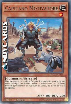 CAPITANO MOTIVATORE