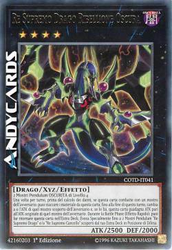 RE SUPREMO DRAGO RIBELLIONE OSCURA