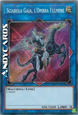 SCIABOLA GAIA, L'OMBRA FULMINE