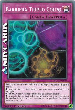BARRIERA TRIPLO COLPO