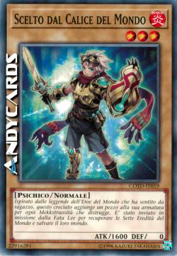 SCELTO DAL CALICE DEL MONDO