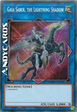 GAIA SABER, THE LIGHTNING SHADOW