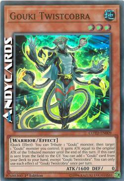 GOUKI ATTORCIGLIOCOBRA