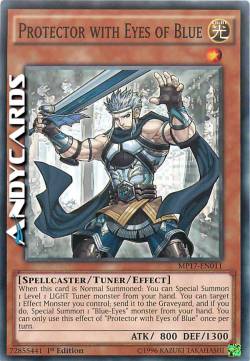 PROTECTOR WITH EYES OF BLUE