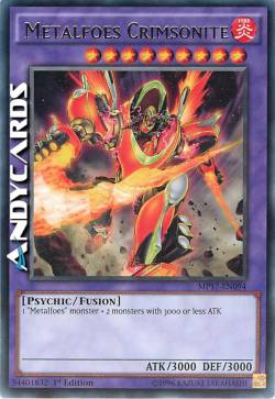 METALFOES CRIMSONITE