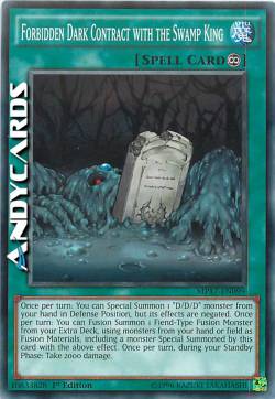 FORBIDDEN DARK CONTRACT WITH THE SWAMP KING