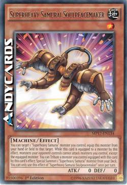 SAMURAI SUPERPESANTE ANIMAPACIFICATRICE